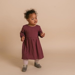 Martha Dress - Eggplant