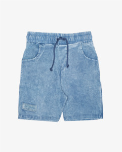 Shorts - Acid Blue Denim