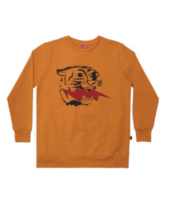 Baby wear: Classic Crew - Lightning Tiger Fleece