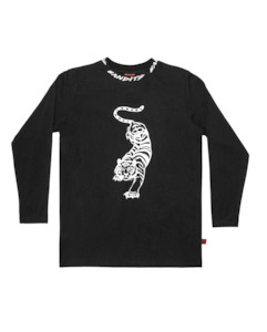 Long Sleeve Tee - Crouching Tiger