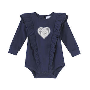 Baby wear: Autumn Frill Bodysuit