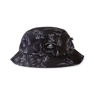 Bucket Hat -Black Palms