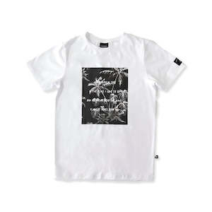 Baby wear: Palms SS Tee - White