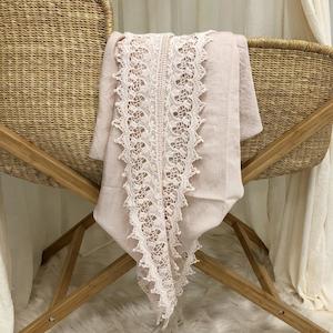 Heirloom Baby Swaddle - Pink