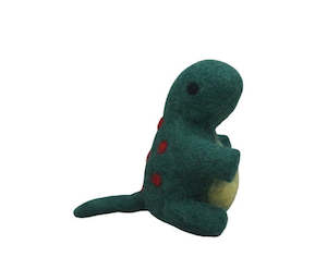 Baby wear: Felt Tyrannosaurus rex dinosaur - small