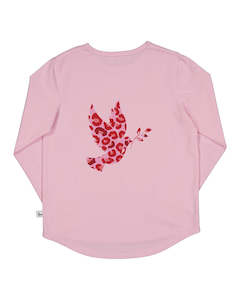 Baby wear: Kissed by Radicool leopard dove tee