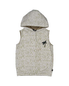 Baby wear: Surf Vibes sleeveless hood