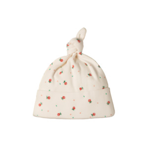 Cotton Beanie Posey Blossom 0-6m