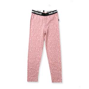 Baby wear: crush legging - Wild Pink