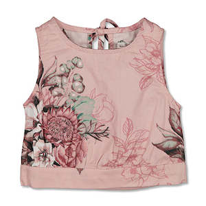 Fleur singlet - tropical bouquet