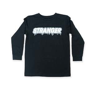 Stranger Long Sleeve Tee Black