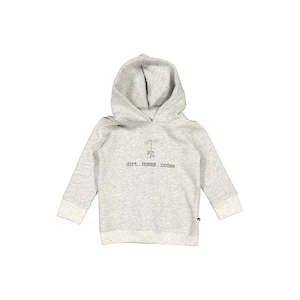 Melange Hoodie - Dirt. Mess. Noise Grey