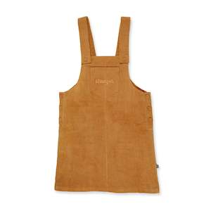 Girls Pinafore - Mustard