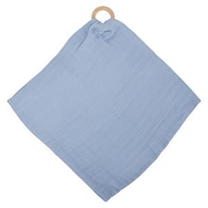 Baby wear: Muslin Security Blanket Blue