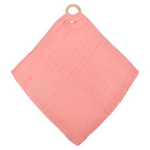 Baby wear: Muslin Security Blanket Coral