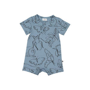 Baby wear: Alex Romper - Giant Bugs