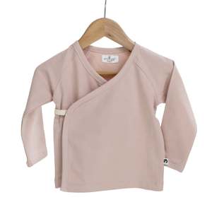 Baby wear: Essentials Kimono Top - Dusty Rose