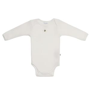 Baby wear: Cream Bee Merino Bodysuit