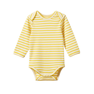 Cotton Long Sleeve Bodysuit - Sunburst Sailor