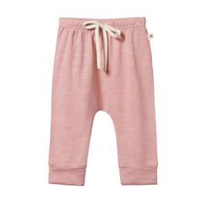 Drawstring Pants - Mauve Marl