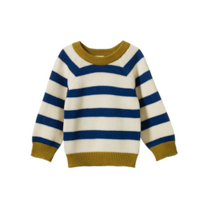 Billy Jumper - Marine Blue Stripe