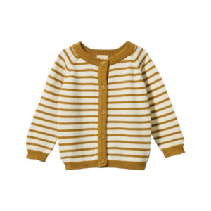 Piper Cardigan - Palm Sailor Stripe