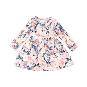 Baby wear: Long Sleeve Dress - Fleur