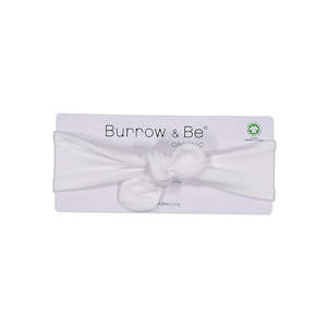 Baby wear: Essentials Baby Headband - White