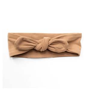 Essentials Baby Headband - Tawny Brown