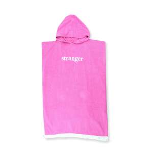 Baby wear: Poncho Towel - fuchsia