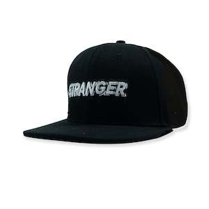 Stranger Snapback Cap - Black