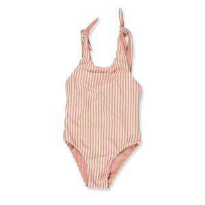 Baby wear: Peppa Reversible Swimwear - Coral Cloud Stripe