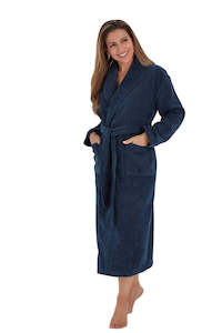 Womens Freya Robe Navy L/XL