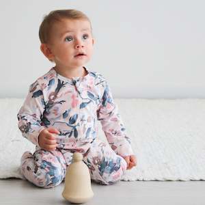 Baby wear: Zip Suit - Fleur