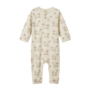 Baby wear: Henley PJ fox 6-12m