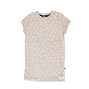 Baby wear: Girls Spot Summer Nightie - Pink Spot