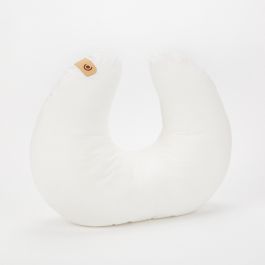 Organic Cotton Feeding & Infant Support Pillow - White