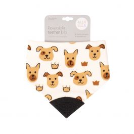 Bandana Bib with Silicone - Puppies