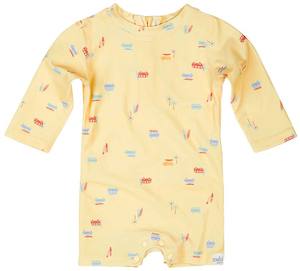 Toshi Swim Onesie Long Sleeve Classic Sunny