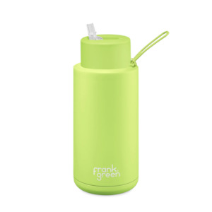 Frank Green Ceramic 1L/34oz Bottle With Straw Lid