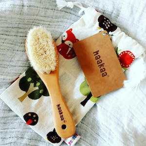 Care: Haakaa Goat Wool Baby Hair Brush