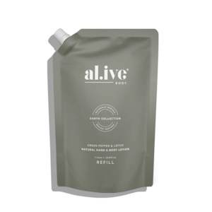 Al.ive Green Pepper & Lotus Hand & Body Lotion Refill