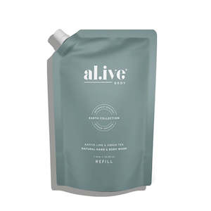 Al.ive Kaffir Lime & Green Tea Hand & Body Wash Refill