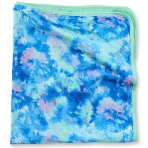 Kip & Co Peace Love & Tie Dye Organic Cotton Stroller Blanket