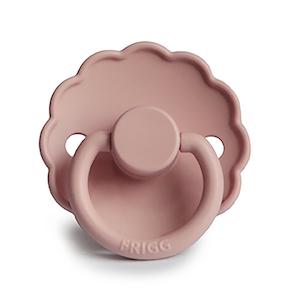 Frigg Pacifier Natural Rubber Daisy Blush