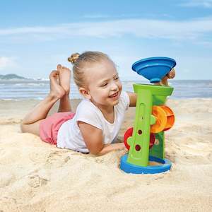 Hape Double Sand & Water Wheel Beach Toy