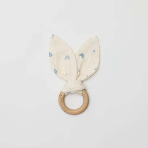 Over the Dandelions Organic Bunny Ear Teether - Enchanted Garden