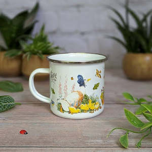 Baby wear: Peter Rabbit Enamel Mug - Jemima Puddleduck Design