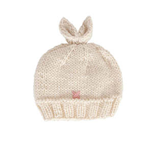 Acorn Cottontail Beanie - Cream