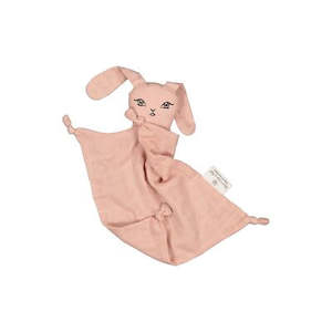 Burrow & Be Muslin Bunny Comforter - Tan Rose